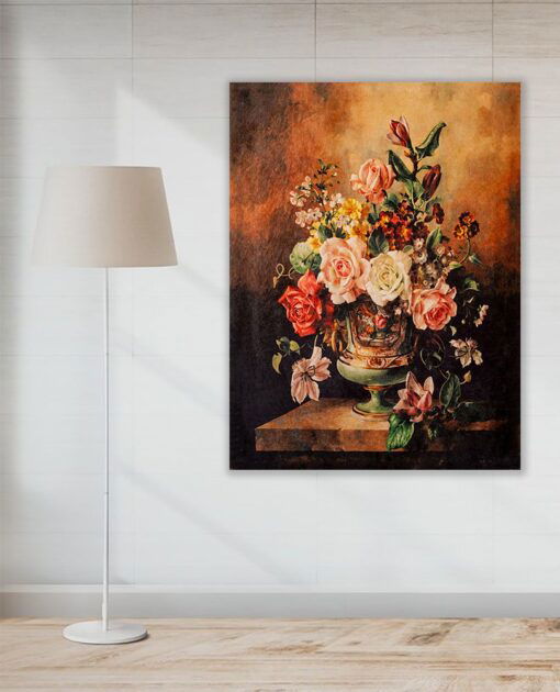 Timeless Floral Elegance Art - Atifa Printed - Image 2