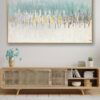 Azure Glow – Modern Abstract Art