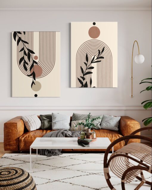 Canvas Tableau Boho Wall Gallery