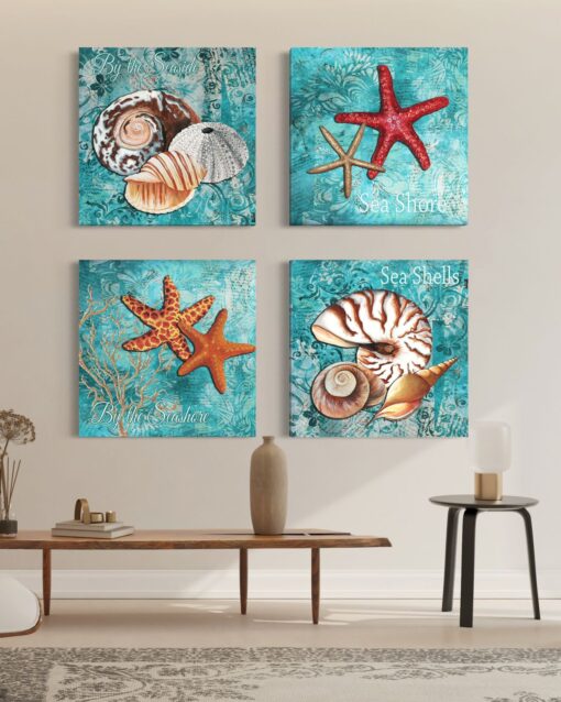 Seashell Treasures – Printed Canvas