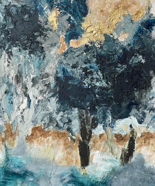 WhatsApp Image 2023 08 09 at 4.27.13 AM Quiet Blue Forest Landscape Abstract Art