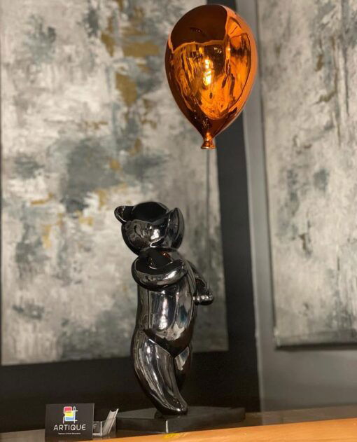 Reflective Balloon Bearer Sculpture