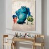 IMG 20240113 WA0040 Atifa Tableau Monster Inc 60*80cm