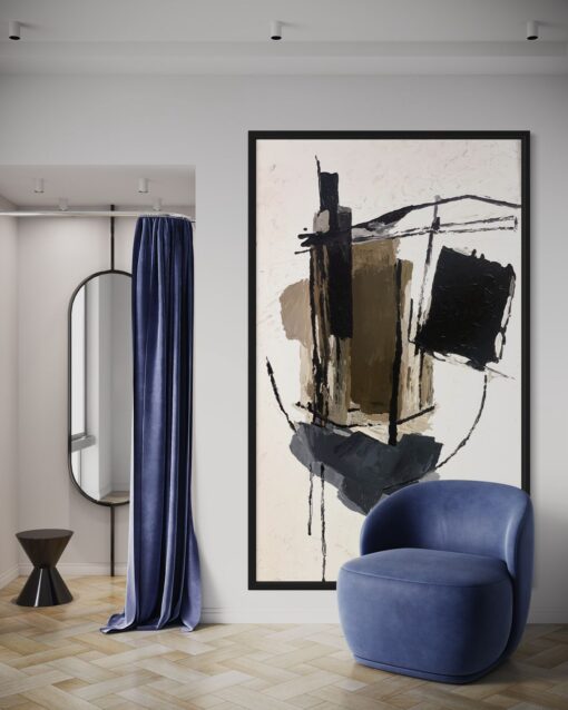 Abstract Balance – Modern Neutral Wall Art