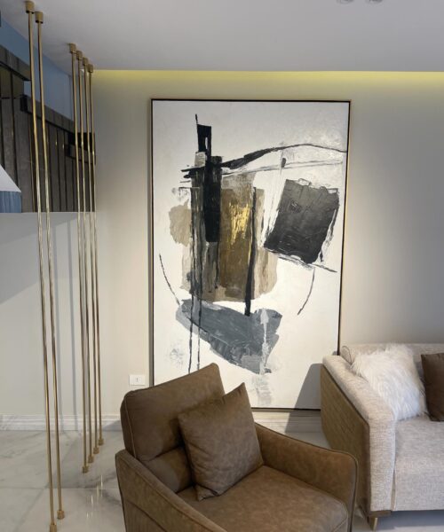 WhatsApp Image 2024 04 18 at 1.04.23 PM 1 Abstract Balance – Modern Neutral Wall Art 150*90 cm