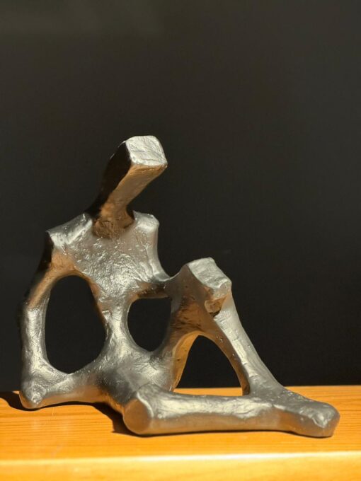 Abstract black Sculpture