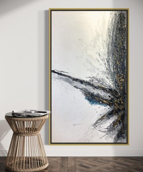 Modern Burst Abstract Artwork