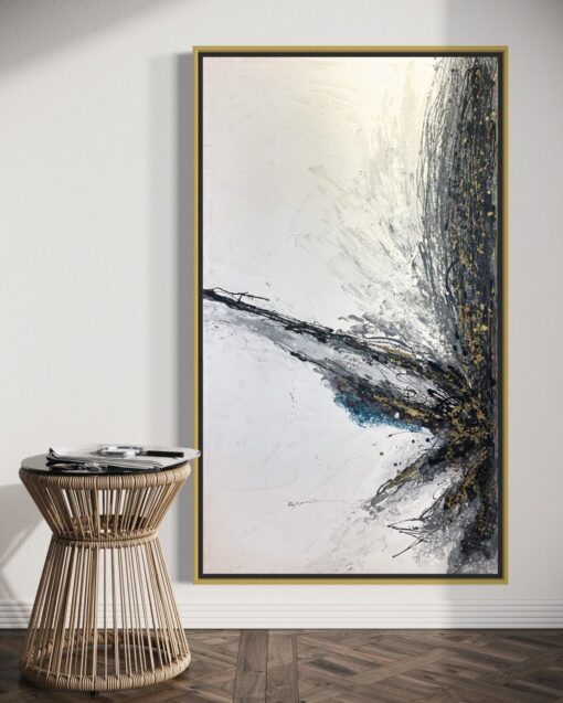 Modern Burst Abstract Artwork