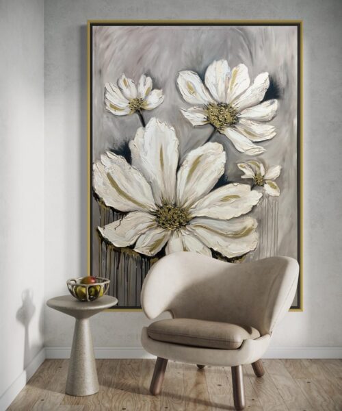 WhatsApp Image 2024 05 22 at 11.51.28 AM 1 Elegant Ivory Floral Abstract Art 115*155 cm