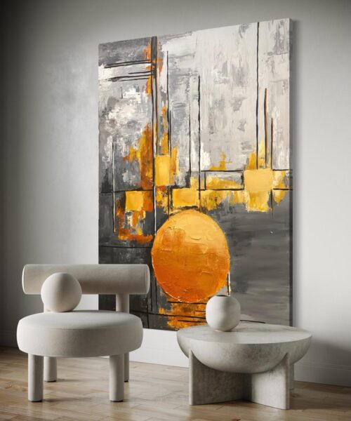 WhatsApp Image 2024 05 22 at 11.51.28 AM 3 Golden Sunset Abstract Art 110*150 Cm