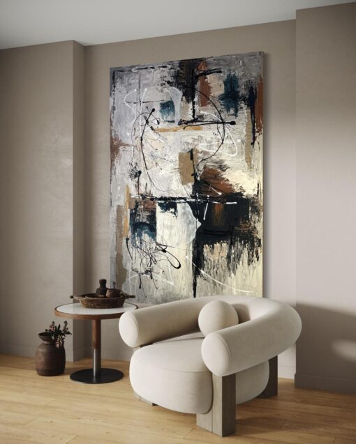 Modern Abstract Expressionist - Statement Art 100*150 Cm - Image 3
