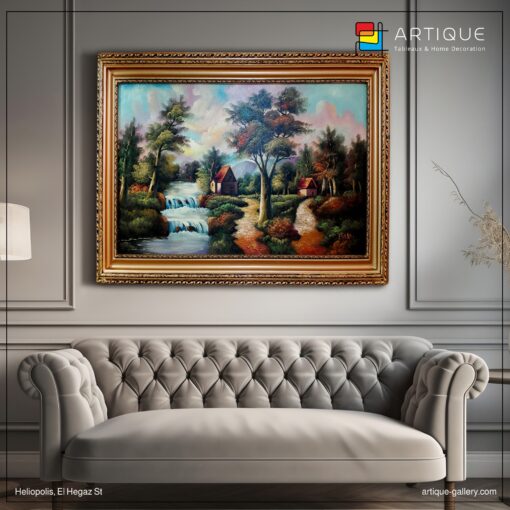 Oil painting landscape 140*78 cm