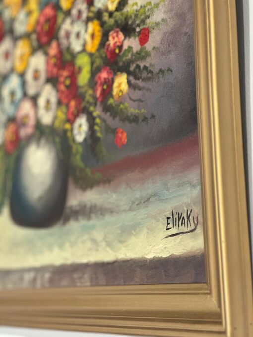 Oil painting Flower 76*56 cm - Image 2