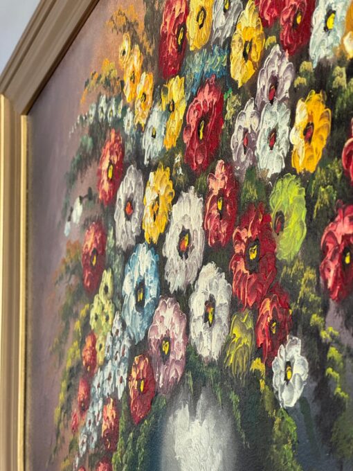 Oil painting Flower 76*56 cm - Image 6
