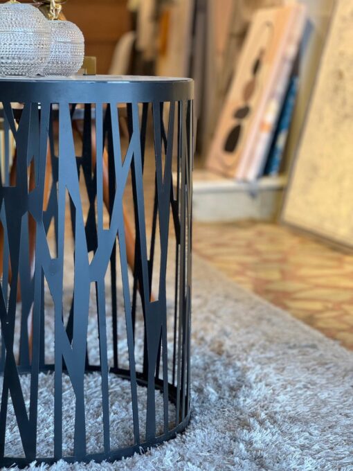 Noir Forest Metal Side Table - Image 2