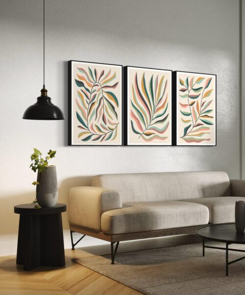 WhatsApp Image 2024 09 22 at 6.02.36 PM 1 Serene Botanicals – Printed Canvas Triptych ( 3pcs)
