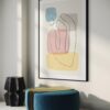Pastel Serenity – Printed Canvas