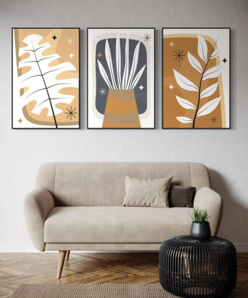 WhatsApp Image 2024 09 22 at 6.02.46 PM 1 1 Modern Orange Harmony – Printed Canvas Set