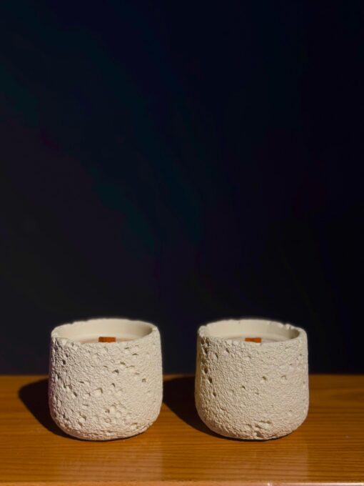 Textured Scented Candle 2pcs