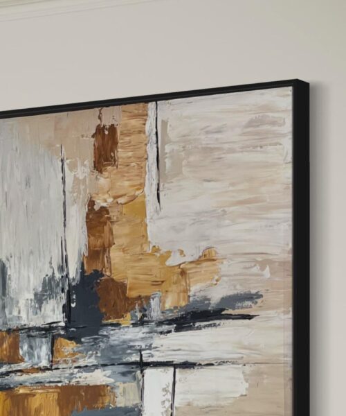 WhatsApp Image 2024 12 18 at 12.59.53 PM 3 Urban Echo Harmony – Modern Abstract Textured Art 100*150cm