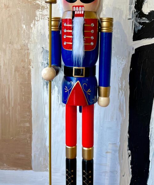 king 3 scaled Wooden Nutcracker