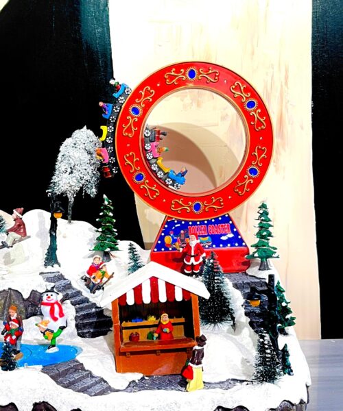 world2 scaled Charming christmas village