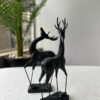 191632dc 9bd1 49c6 a497 54c570bd14c5 Noir Elegance Deer Sculptures set 2pcs