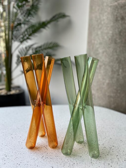 Twist Glass Vase Set