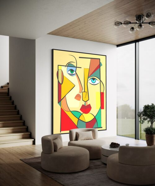 c4ea4746 8bf6 4b10 b384 c748bc3e1605 Cubist Fusion - Printed Canvas