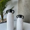 Textured Monochrome Ceramic Vases