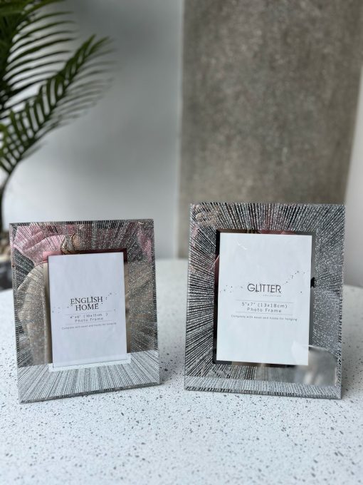 Radiant Edge: Glitter Photo Frames