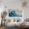 3cf0c7bd 66e8 47e2 a7f1 8637eaae804d Tempest Wave: Ship in Storm - Printed Canvas