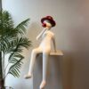 Red Hat Whimsy Sculpture