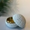 Volcanic Dome Ashtray – White