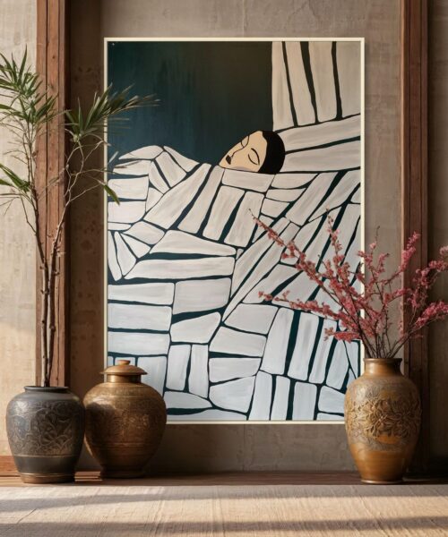Sleeping Mosaic: Quiet Rest - Artwork 150*100 cm